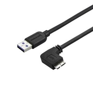 STARTECH.COM Slim Micro USB 3.0 Cable - Right-angle Micro-USB - 2m