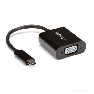 STARTECH.COM USB-c To Vga Adapter - Black