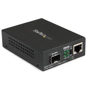 STARTECH.COM Copper Ethernet To Fiber Media Converter For 10/100/1000 Net