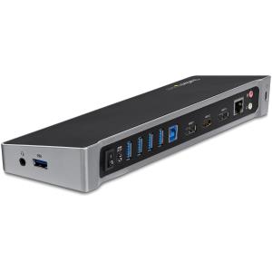 STARTECH.COM Docking Station - Universal Triple Video USB 3.0 Laptop With 4k