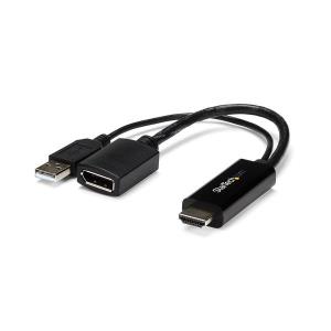 STARTECH.COM Hdmi To Dp Adapter Hdmi To DisplayPort Converter 4k