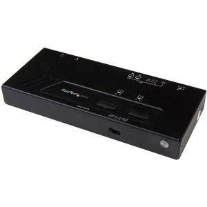 STARTECH.COM Hdmi Matrix Switch 2x2 4k With Fast Switching And Autosensing