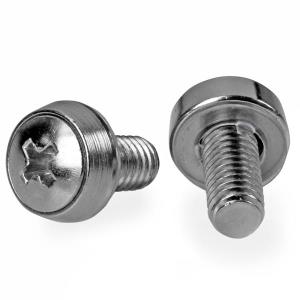 STARTECH.COM M6 Mounting Screws M6 X 12mm Screws 100 Pack