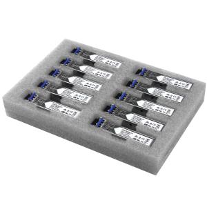 STARTECH.COM Gigabit Fiber Sfp Transceiver Module - Cisco Glc-lh-smd Compatible - Sm/mm Lc - 10km / 550m - 10pack