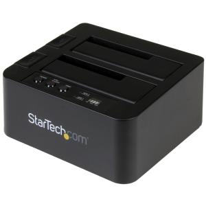 STARTECH.COM Dock - Standalone Duplicator USB 3.1 (10gbps) For 2.5in & 3.5in SATA SSD/HDD Drives - HDD Cloner