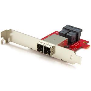 STARTECH.COM Adapter Dual Sff-8643 To Dual Sff-8644 Mini SAS 12gbps