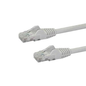 STARTECH.COM Patch Cable - CAT6 - Utp - Snagless - 50cm - White - Etl Verified