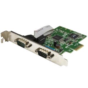 STARTECH.COM Serial Card Rs232 - 2-port W/ 16c1050 Uart - Pci-e