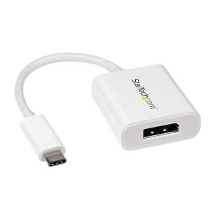 STARTECH.COM USB C To DisplayPort Adapter - 4k 60hz - White