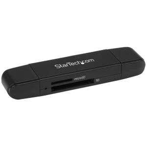 STARTECH.COM Sd / Microsd Card Reader - For USB-c And USB-a Enabled Devices  In