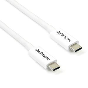 STARTECH.COM Thunderbolt 3 USB C Cable 20gbps 2m White