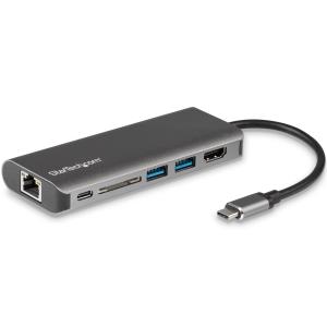 STARTECH.COM USB-c Multiport Adapter With Sd Pd - 4k Hdmi - Gbe - 2x USB-a