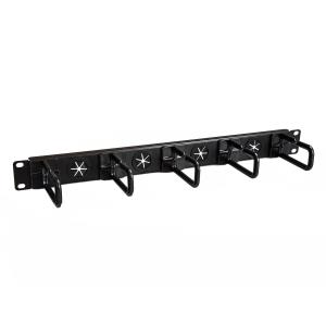 STARTECH.COM Cable Manager - Cable Organizer D-ring Hooks - Holes - 1u