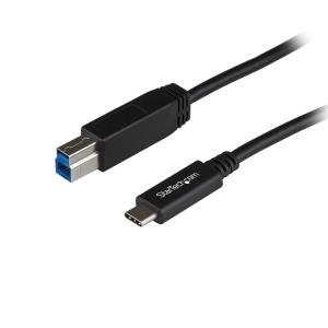 STARTECH.COM USB Type C To USB Type B Cable USB 3.1 Gen 2 10gbps 1m