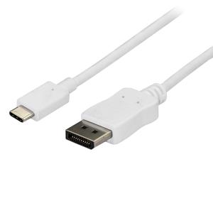 STARTECH.COM USB-c To DisplayPort Adapter Cable White - 2m