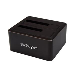 STARTECH.COM Docking Station - Dual-bay SATA HDD For 2 X 2.5/3.5in SATA SSDs/HDDs - USB 3.0