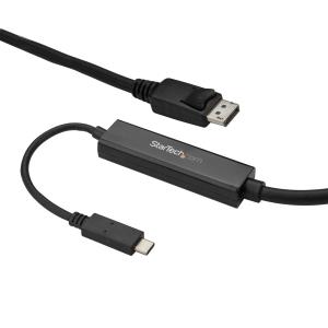 STARTECH.COM USB-c To DisplayPort Adapter Cable Black - 3m