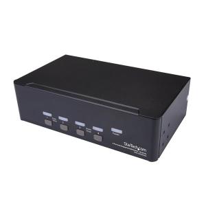 STARTECH.COM KVM Switch - Dual DisplayPort 4-port - 4k 60hz