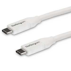 STARTECH.COM USB-c To USB-c Cable W/ 5a Pd - M/m USB 2.0 - USB-if Certified - 4m White