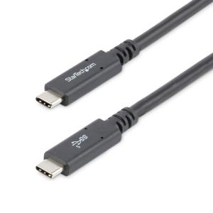 STARTECH.COM USB C TO USB C CABLE - 6 FT / 1.8M - 5A PD - USB-IF CERTIFIED