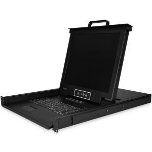 STARTECH.COM Rackmount KVM Console 16port 17in LCD Mount Parts/cbls Incl