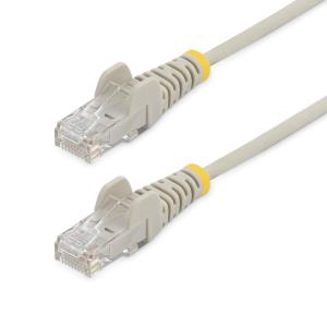 STARTECH.COM Patch Cable - CAT6 - Utp - Snagless - Slim - 3m - Grey