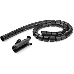 STARTECH.COM Spiral Cable Management Sleeve 45mmx2.5m /1.8x8.2 - Black