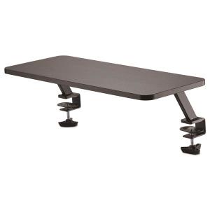STARTECH.COM Monitor Riser Stand - Clamp On Monitor Shelf - Extra Wide