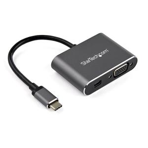 STARTECH.COM Multiport Video Adapter - USB C Vga Or Mini DisplayPort With Hdr