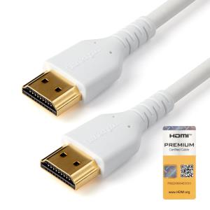 STARTECH.COM Premium High Speed Hdmi Cable With Ethernet Aramid Fiber 2m White
