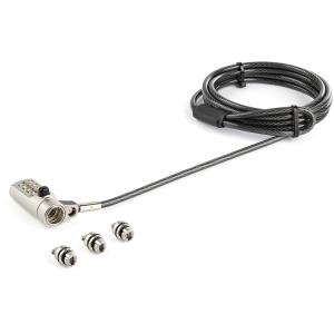 STARTECH.COM Laptop Cable Lock 4-digit K-slot Nano Wedge 2m
