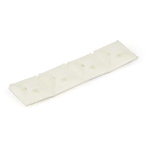 STARTECH.COM Cable Tie Mounts With Adhesive Tape For 0.13 In. (3.2 Mm) Wide Ties - 100 Pack