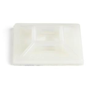 STARTECH.COM Cable Tie Mounts With Adhesive Tape For 0.18 In. (4.6 Mm) Wide Ties - 100 Pack