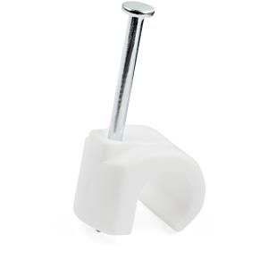 STARTECH.COM Nail Mounted Cable Clip Large - 100 Pack