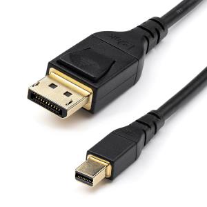 STARTECH.COM Mini DisplayPort To DisplayPort 1.4 Cable - 8k 60hz Vesa Certified Cable 2m