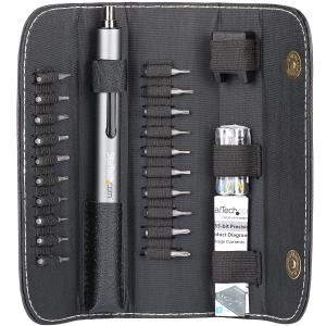 STARTECH.COM Mini Electric Precision Screwdriver Portable Powered 20-bit