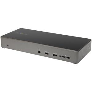 STARTECH.COM Docking Station - USB C Dock - Triple 4k Monitor - 2x Dp/hdmi - 100w Pd - 6x Downstream USB Ports