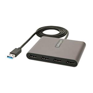STARTECH.COM USB 3.0 To 4 Hdmi Adapter - External Video/graphics Card 108