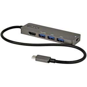 STARTECH.COM USB C Multiport Adapter Hdmi 4k 60hz/100w Pd/4xUSB