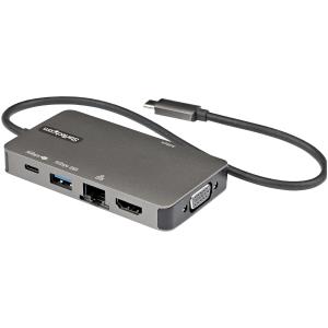 STARTECH.COM USB-c Multiport Adapter Hdmi/vga 100w Pd Passthrough 3x