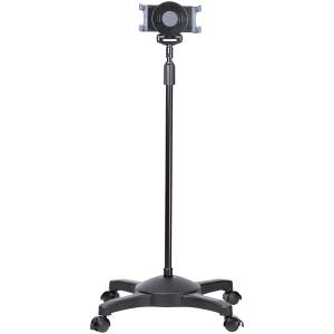 STARTECH.COM Mobile Tablet Stand With Wheels Height Adjustable For 7-11in Tab