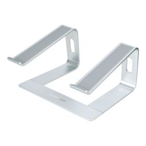 STARTECH.COM Laptop Stand For Desk, Supports 5kg/11lb, Aluminum, Silver