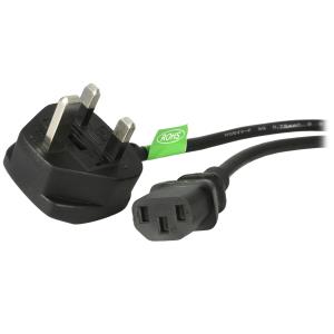 STARTECH.COM Uk Computer Power Cable - Bs 1363 To C13 18awg 1m