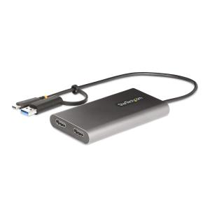 STARTECH.COM USB-c To Dual-hdmi Adapter 4k 60hz Pd