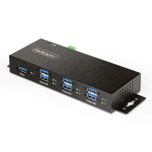 STARTECH.COM Managed Industrial 7-port USB Hub USB 3.0/3.1/3.2 G1 5gbps