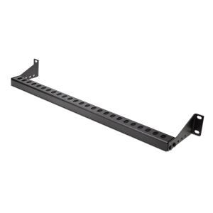 STARTECH.COM Cable Management Bar - 1u Rack Lacing Guide Bar For Patch Panel