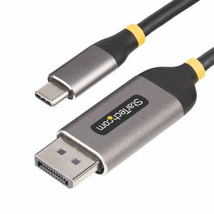 STARTECH.COM USB-c To DisplayPort Adapter Cable, 8k 60hz, 4k 144hz, Hdr, USB Type-c To Dp 1.4 Video Converter Cable 3m