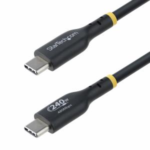 STARTECH.COM USB-c Charging Cable, USB-if Certified USB C Cable, 240w Pd Epr, USB 2.0 Type-c Laptop Charger Cord 4m