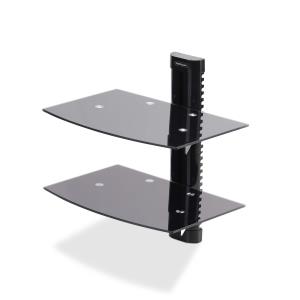 STARTECH.COM Dual Floating Wall-mounted Av Shelves For Under Tv