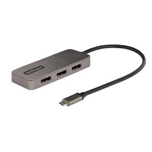 STARTECH.COM USB-c To Triple Dp Mst Hub - DisplayPort 1.4 4k 60hz